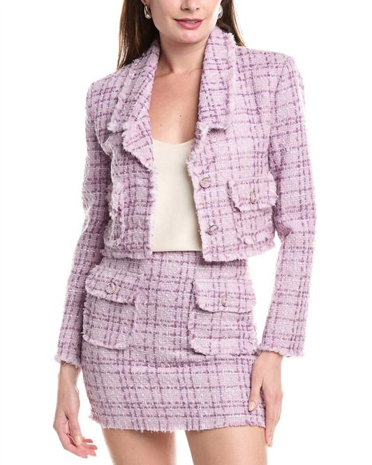 Endless Rose - Boucle Tweed Lady Blazer