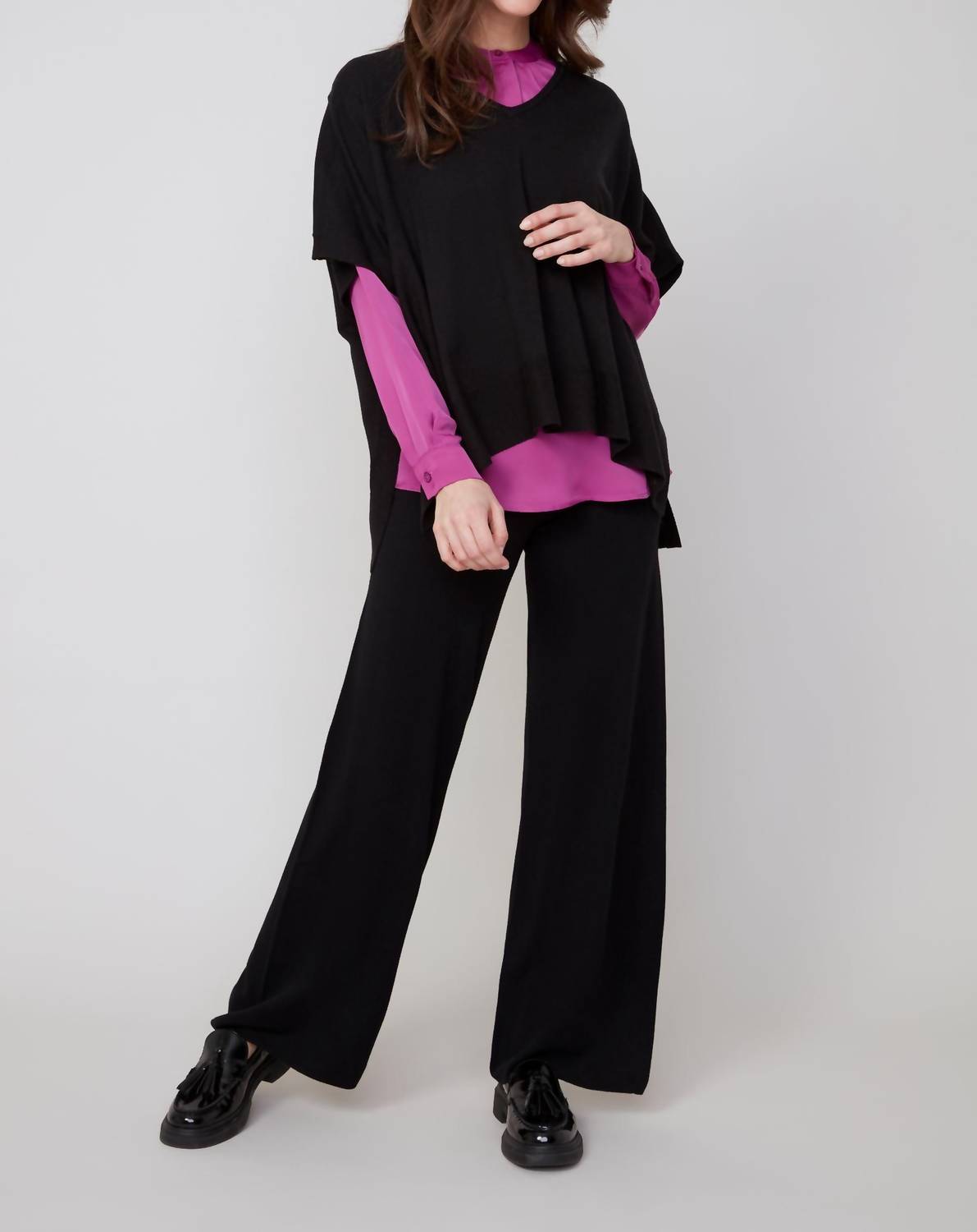 Renuar - Soft Touch Poncho Style Sweater