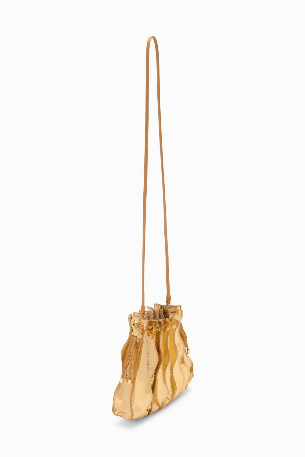 Ulla Johnson - Women's Adria Pleated Wave Crossbody Bag