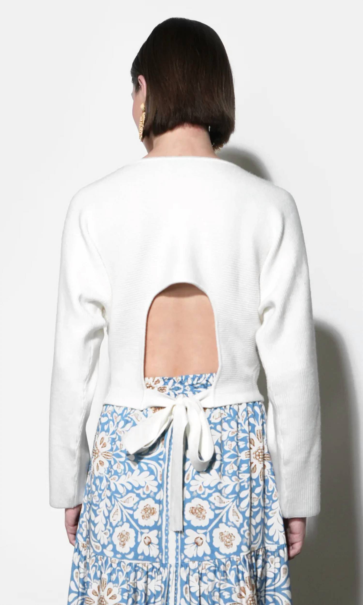 Greylin - Valerie Open Back Sweater