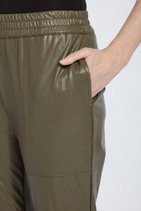 Women's Brisk Leather Jogger
