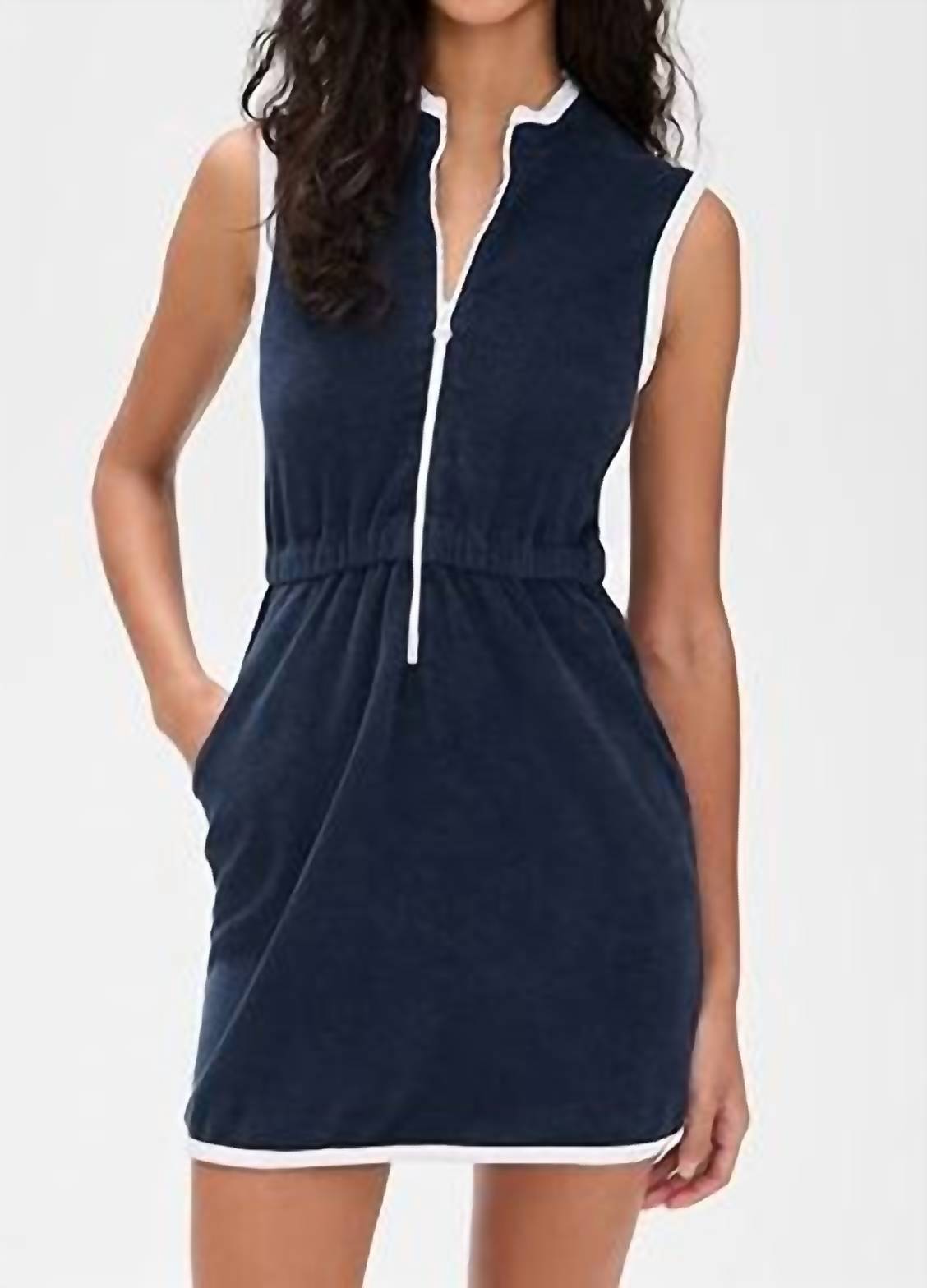 Kule - Terry Sleeveless Mini Dress