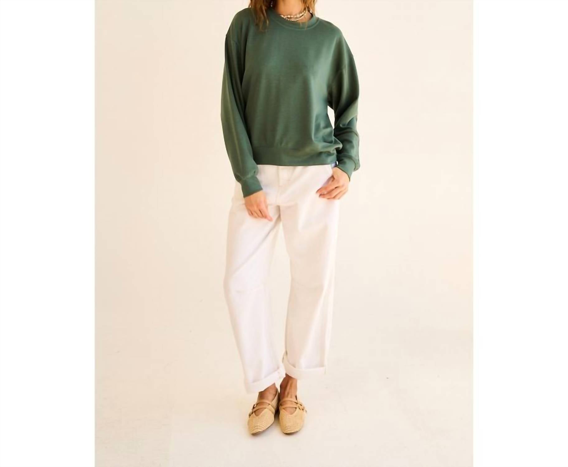 The Greii - sweater pullover with zipper on sleeve