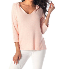 Allie Kashmira V-Neck Hoodie