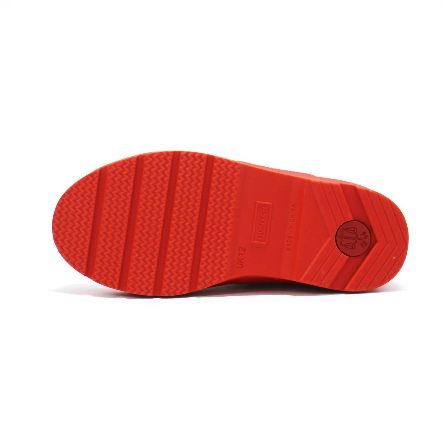 HUNTER Girls Play Rain Boots in logo red - kids' shoe - view 8