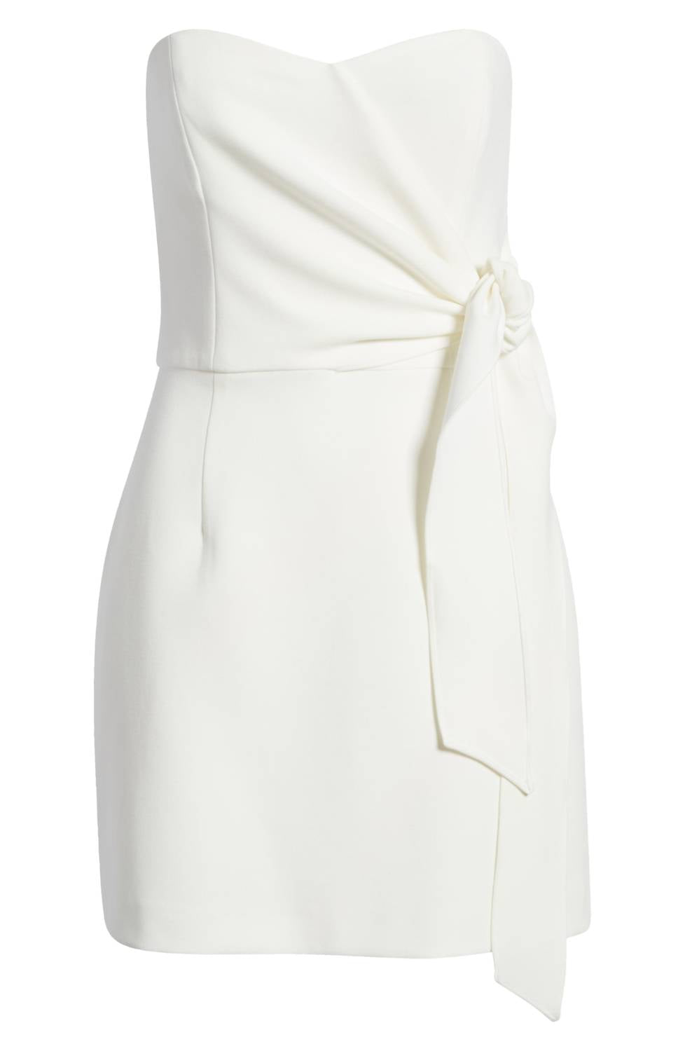 French Connection - Whisper Strapless Bow Mini Dress