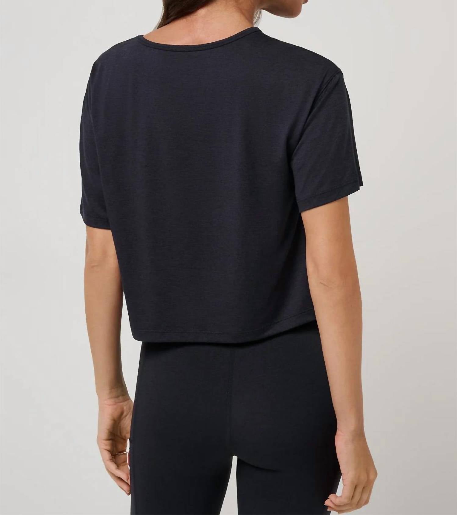 Travismathew - Celestia Cropped Short Sleeve Top