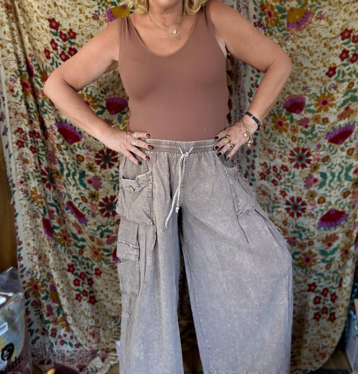 Oli & Hali - Cargo Denim Pants