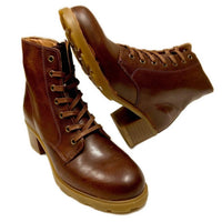 OTBT Women's Arc Lace Up Boots in brown - women's shoe - view 4