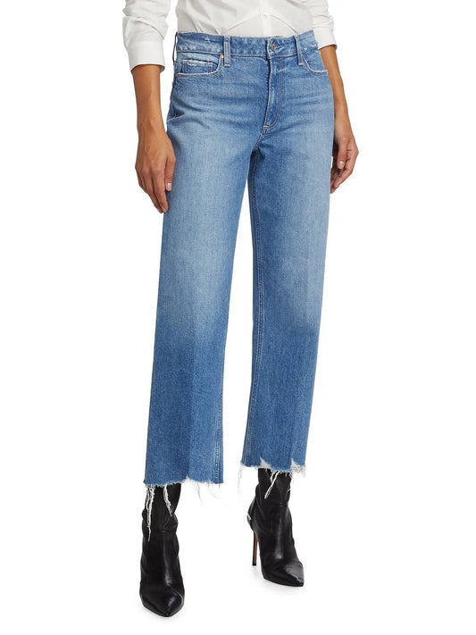 Paige - Leenah High-rise Straight Leg Jean