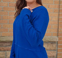 Parsley & Sage - Long Sleeve Top With Seam Detail