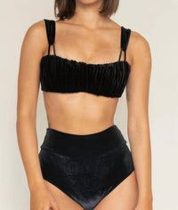 Montce - Women's Added Coverage High Rise Bikini Bottom