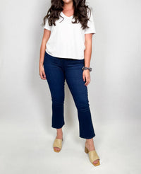 Paige - Femme Crop Denim Jeans