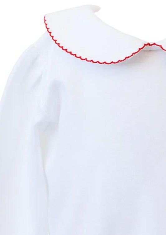 The Proper Peony - Girl's Knit 3/4 Shirt