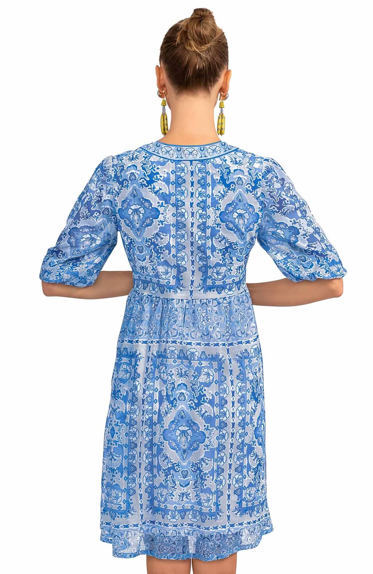 Gretchen Scott - Crinkly Borderline Dress
