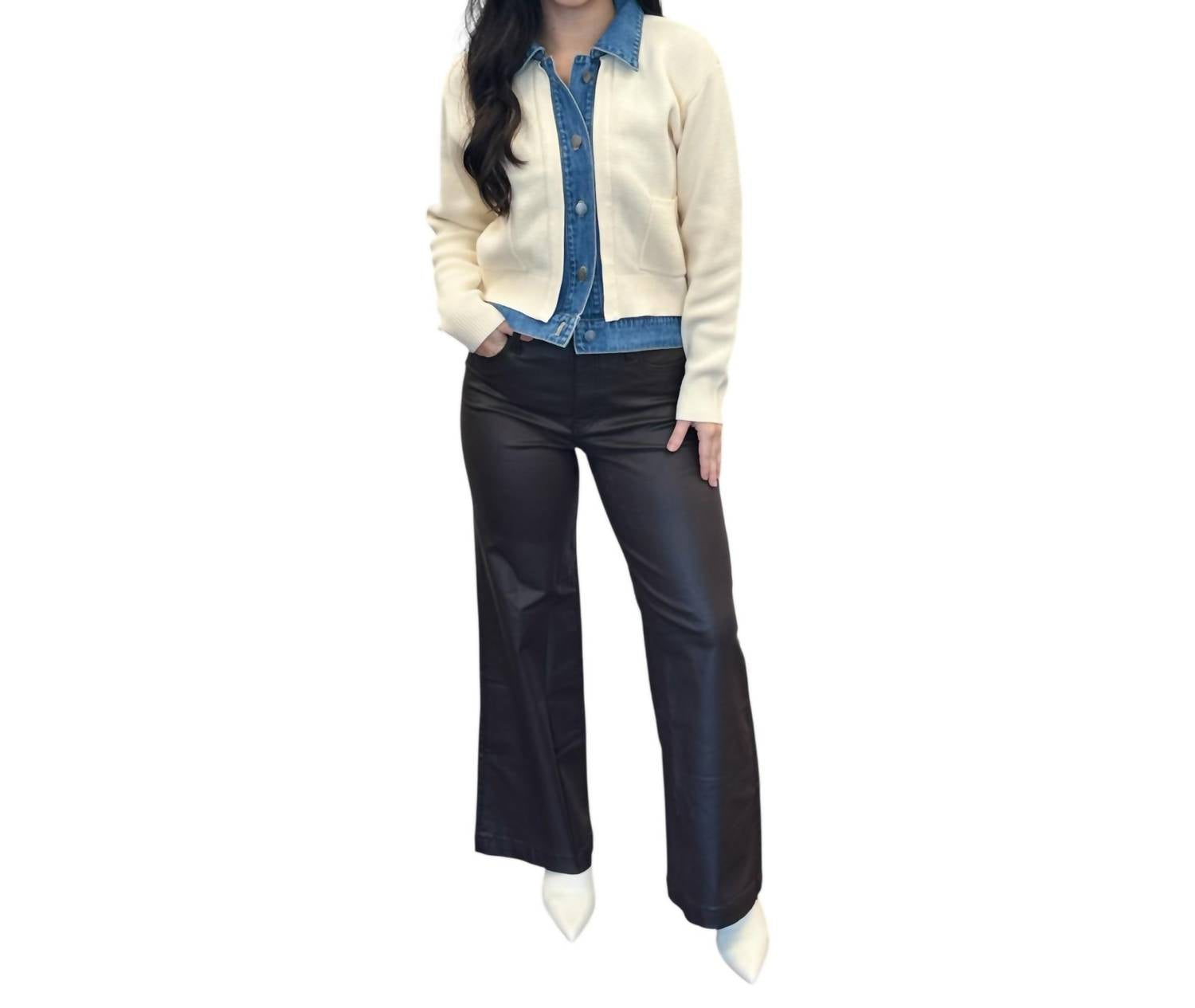 Velvet Heart - Francis Front Button Jacket
