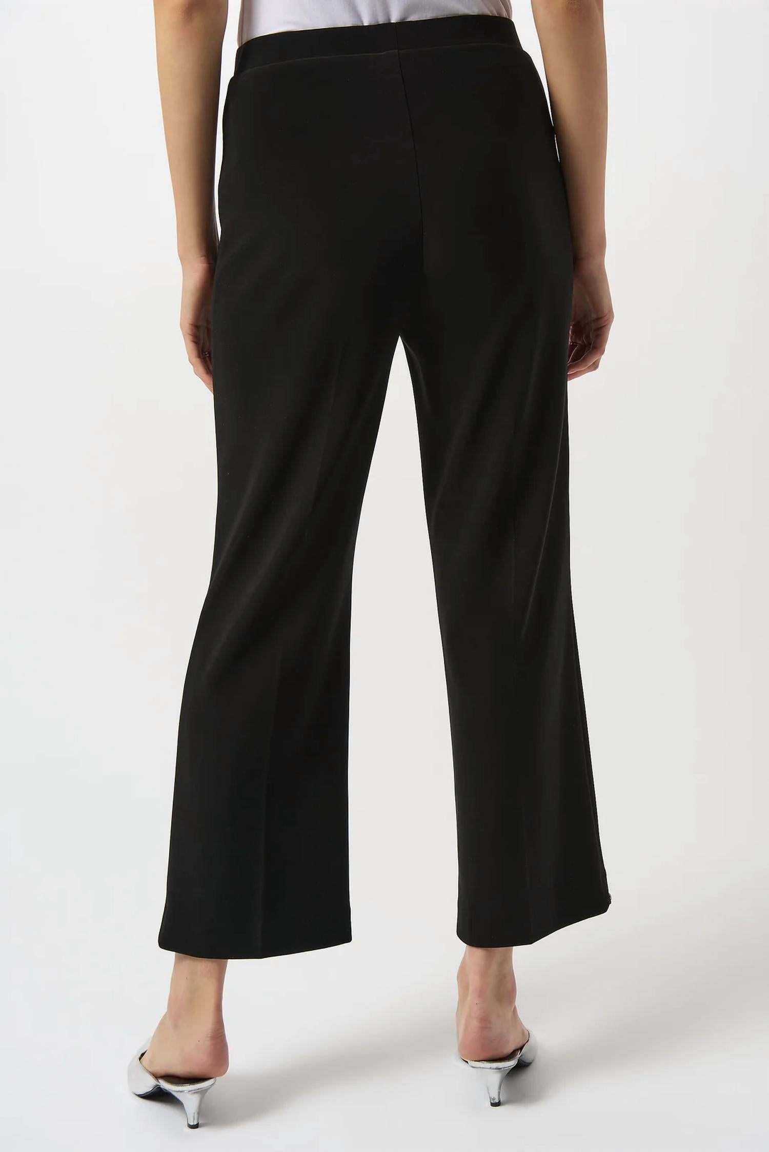 Joseph Ribkoff - Studded Wide Leg Ankle Pants