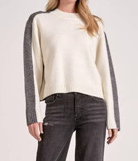 Elan - Marla Color Block Sweater