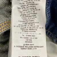 G-Star Men’s Deeggie Relaxed Straight Jeans in blue - men's jeans - view 10