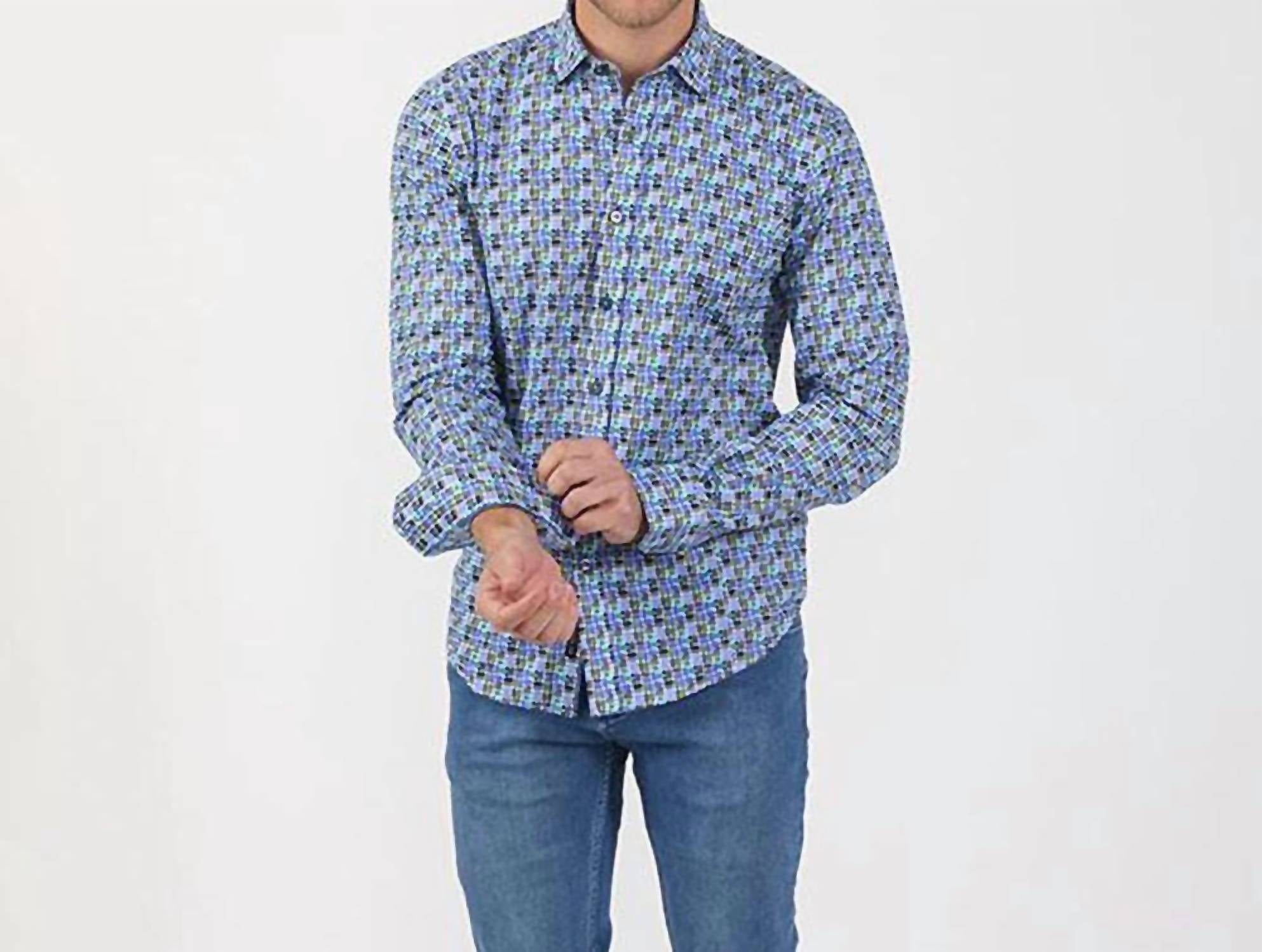 Eight X - Funky Button Down Shirt