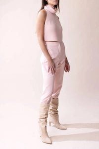 Lapointe - Matte Crepe Slim Leg Trouser