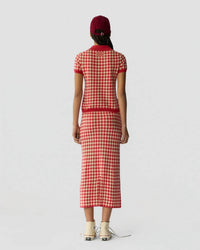 Guest In Residence - Gingham Midi Skirt