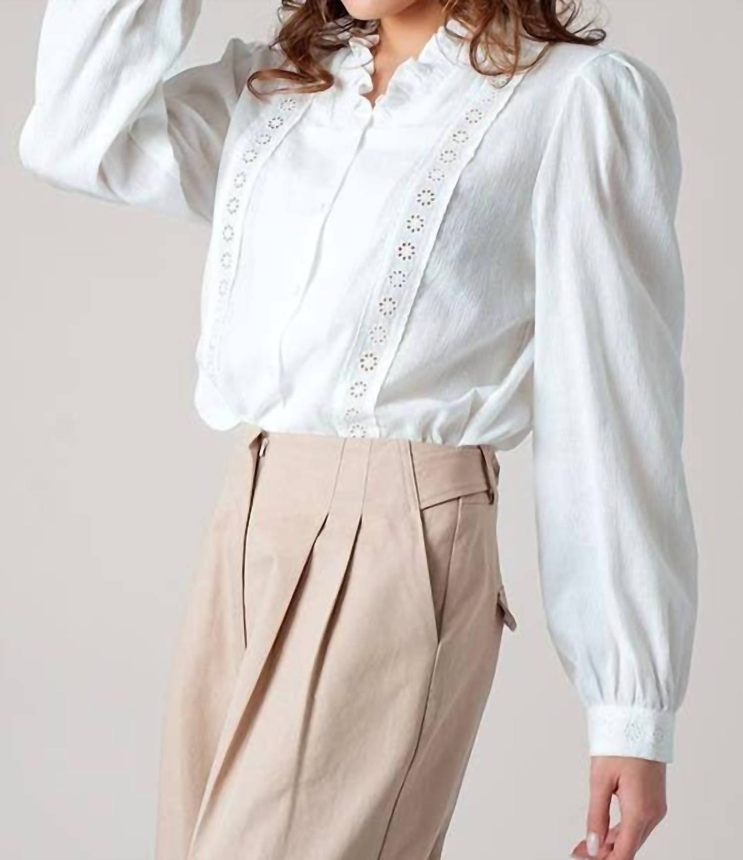 Urban Daizy - Revival Ruffle Blouse