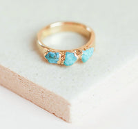 Dani Barbe - Turquoise Stacking Ring
