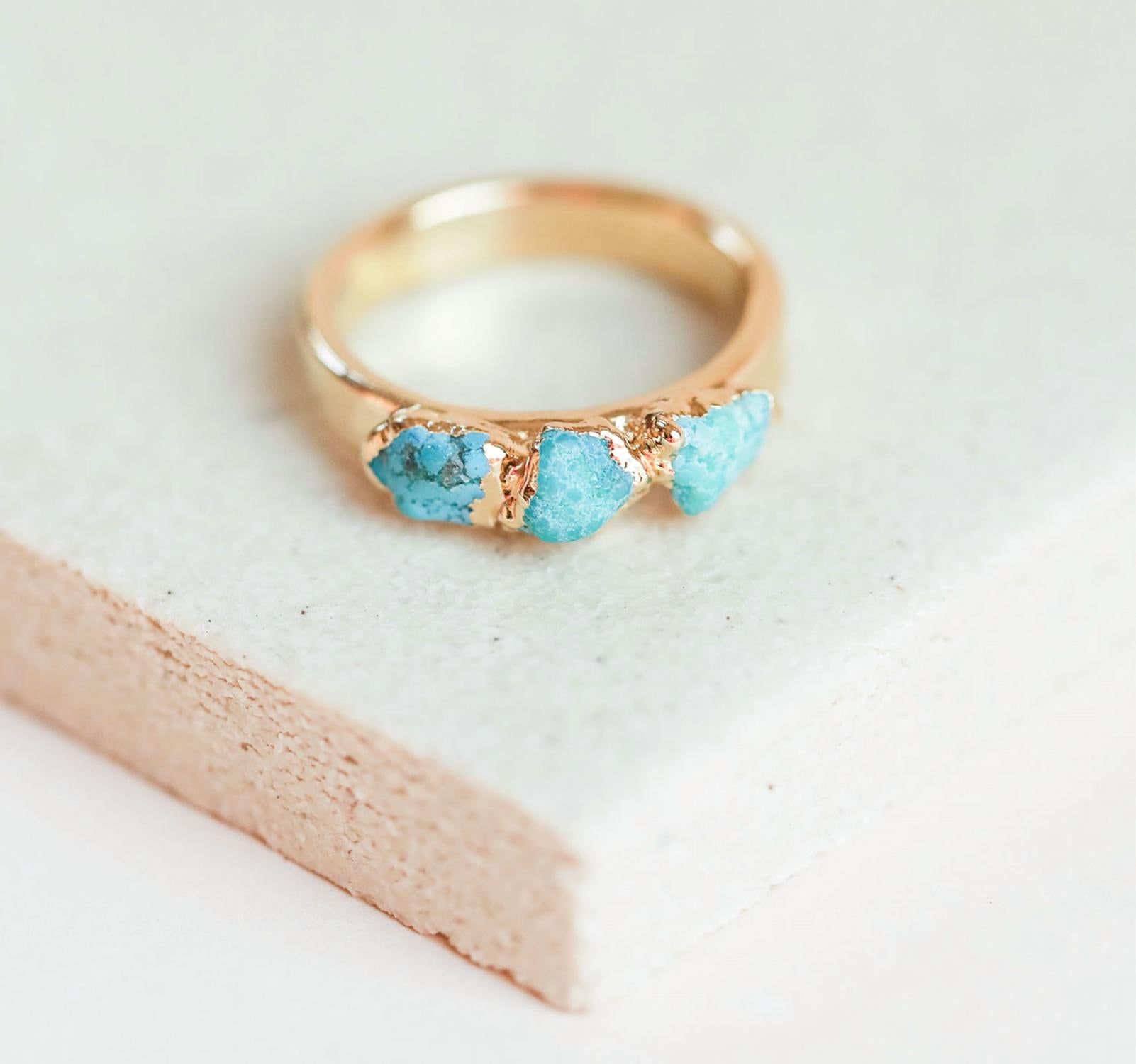 Dani Barbe - Turquoise Stacking Ring
