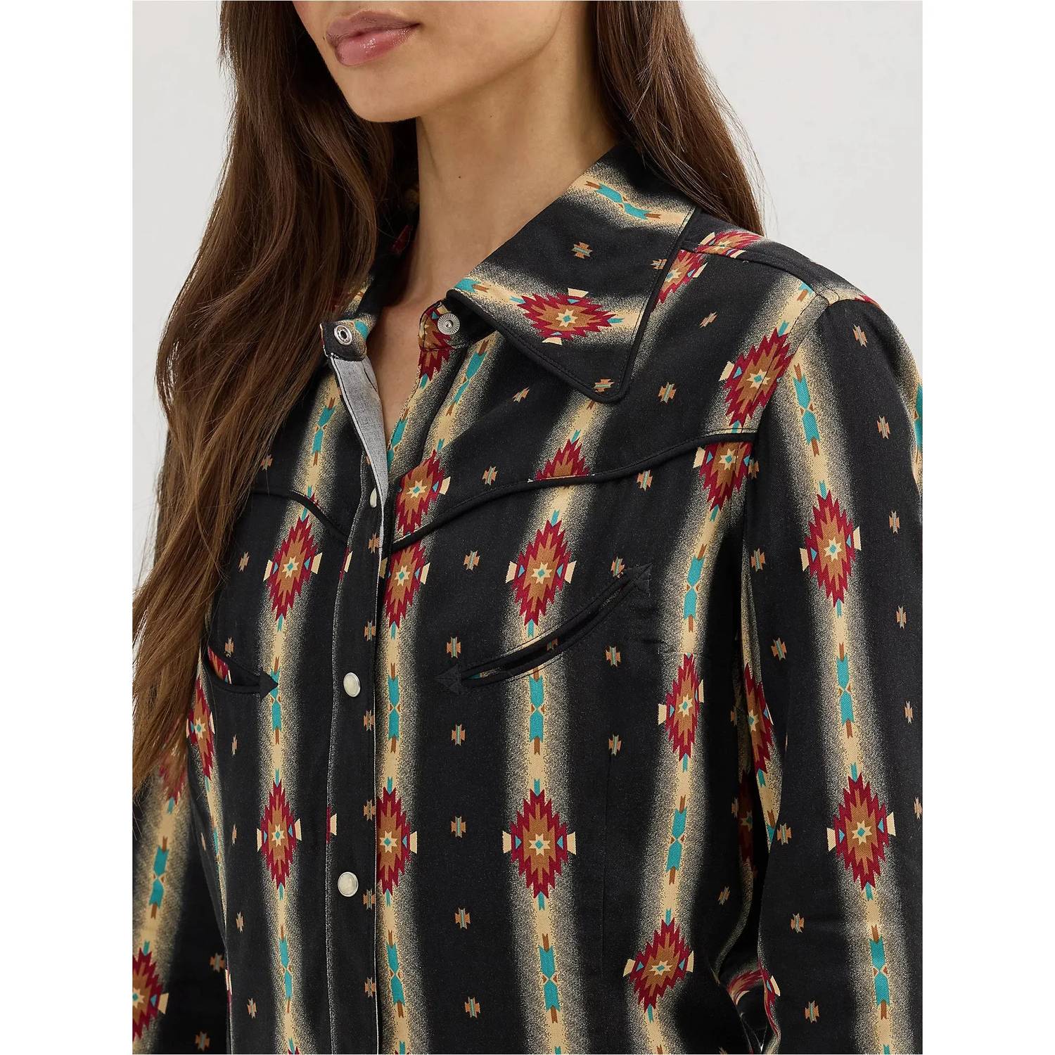 Wrangler - Women's Checotah Western Snap Shirt