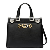 Gucci - Women's Zumi Grainy Leather Small Top Handle Bag