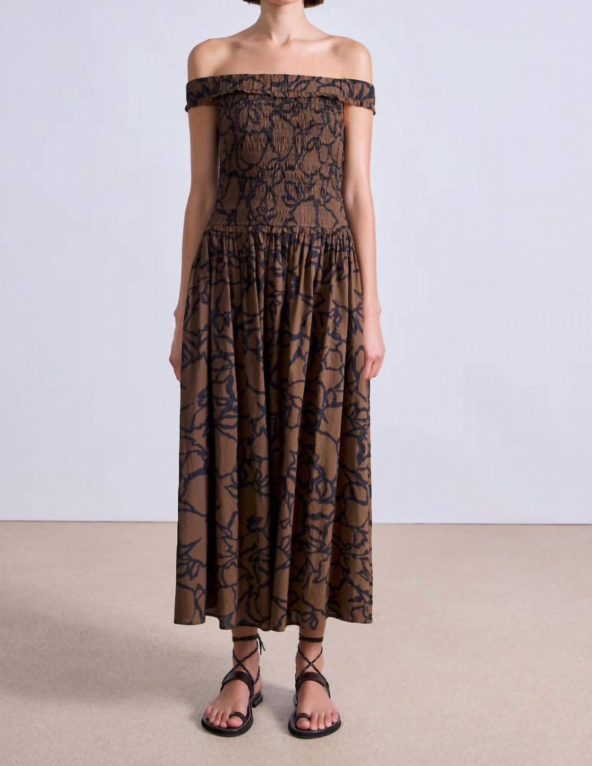 Apiece Apart - Britt Off-shoulder Maxi Dress