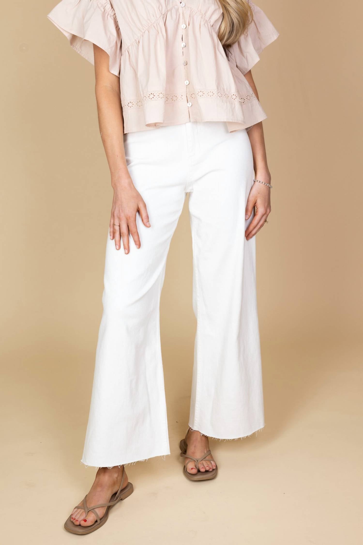 Miou Muse - Laney Wide Leg Denim Jeans