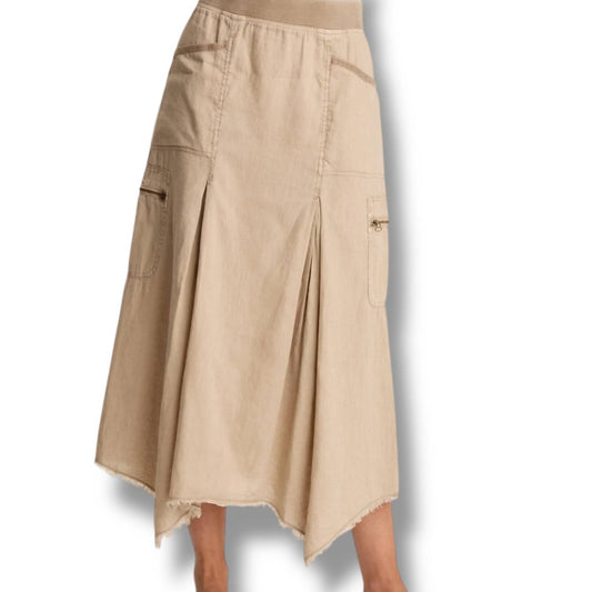 Xcvi - Casual Linen Doak Skirt