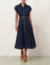 Zimmermann - Denim Midi Dress