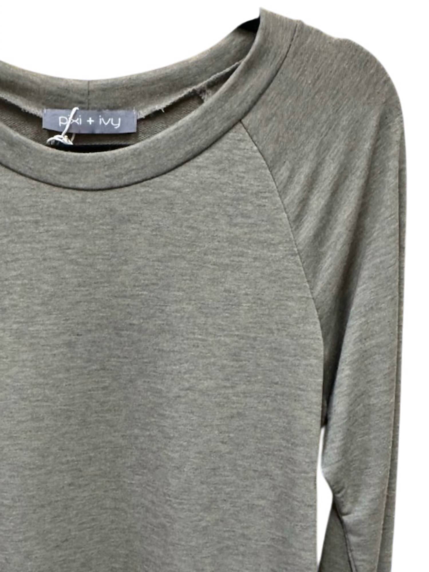 Pixi + Ivy - Women's Raglan Sleeve Dress