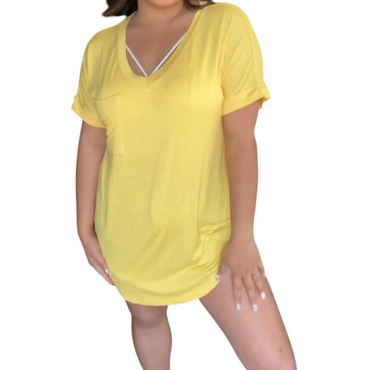 Jadyk - Celeste Pocket V Neck Tee