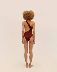 Haight - Luisa One Shoulder One Piece Swimsuit