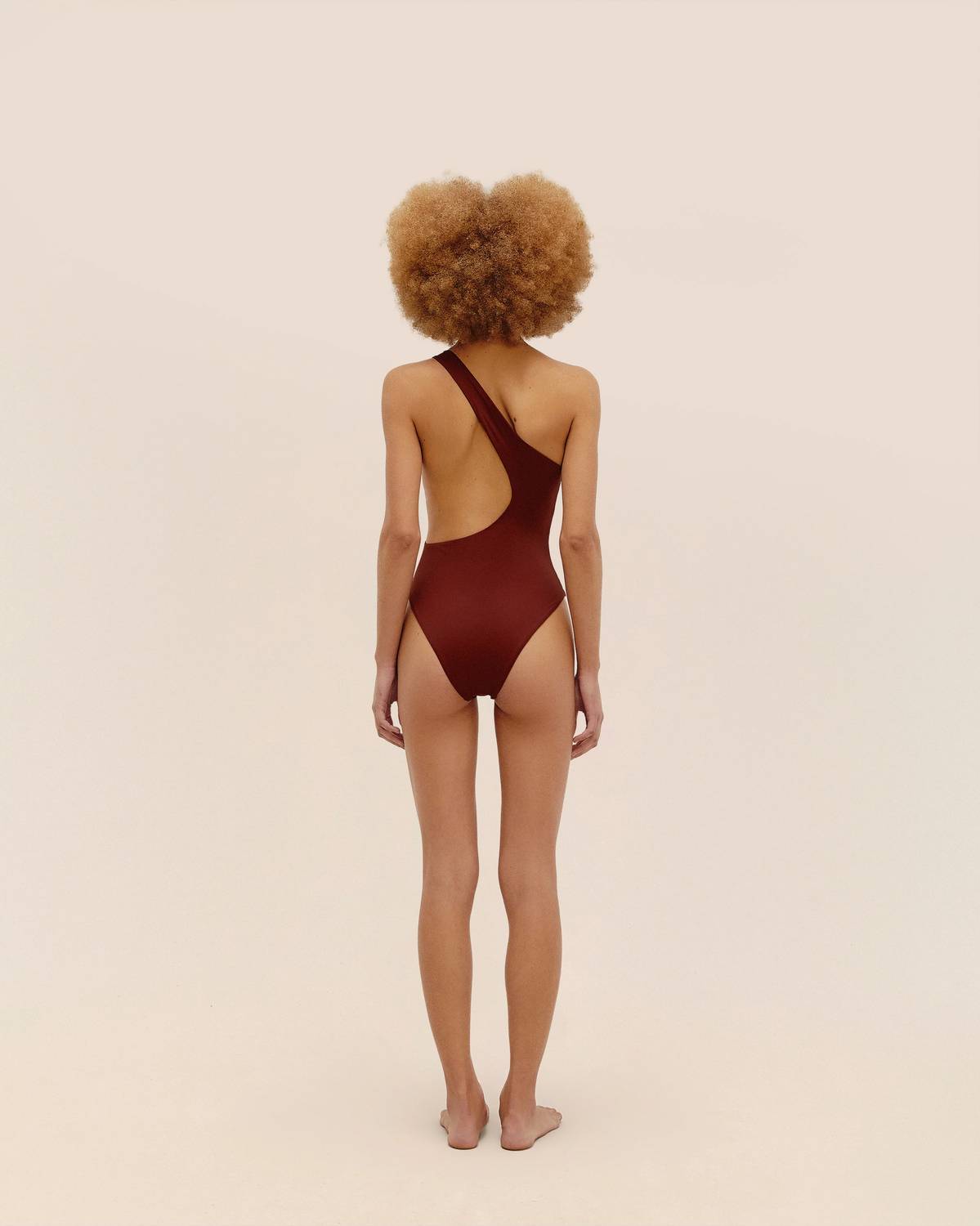 Haight - Luisa One Shoulder One Piece Swimsuit