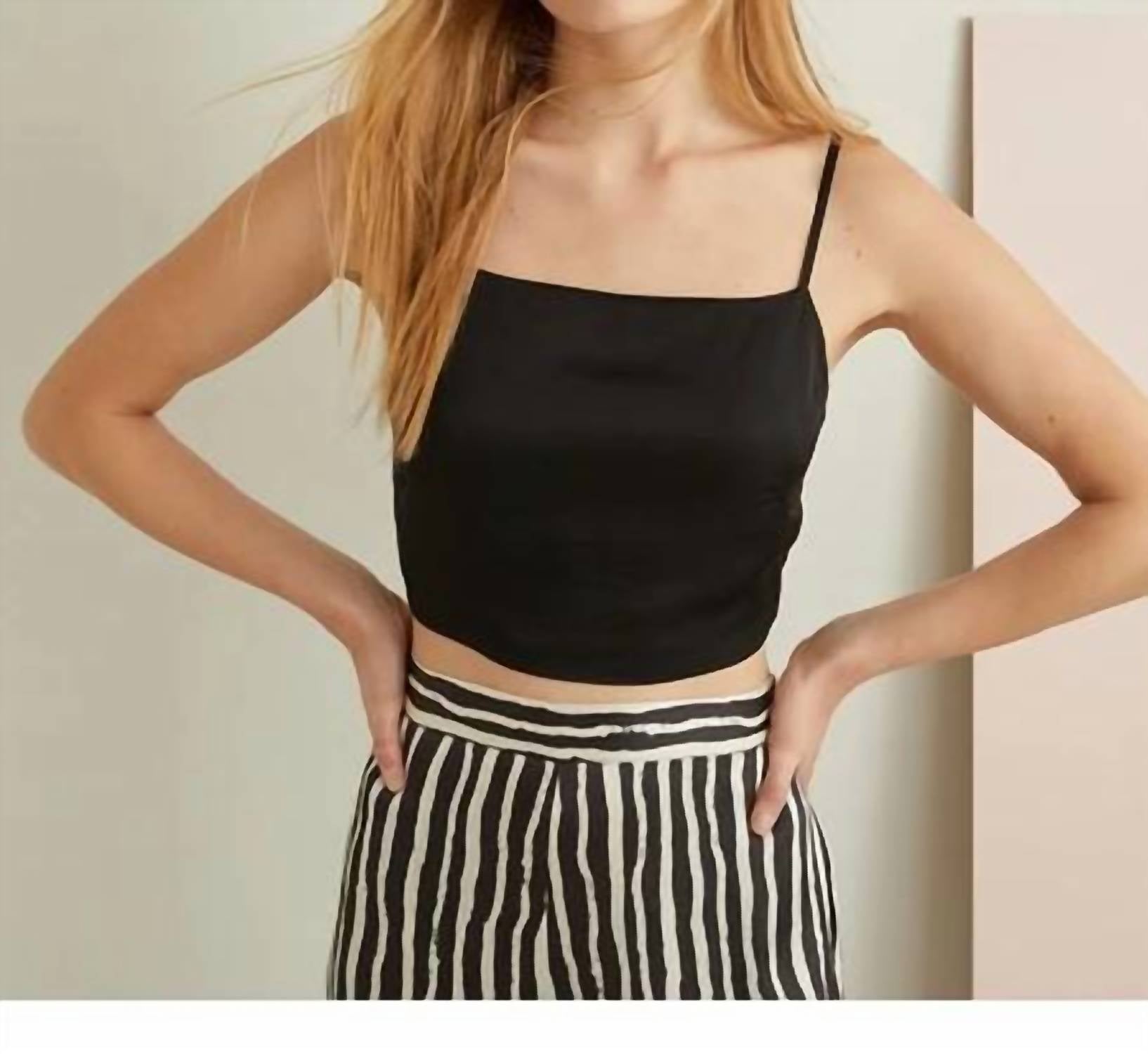 Yerse - Double Satin Top