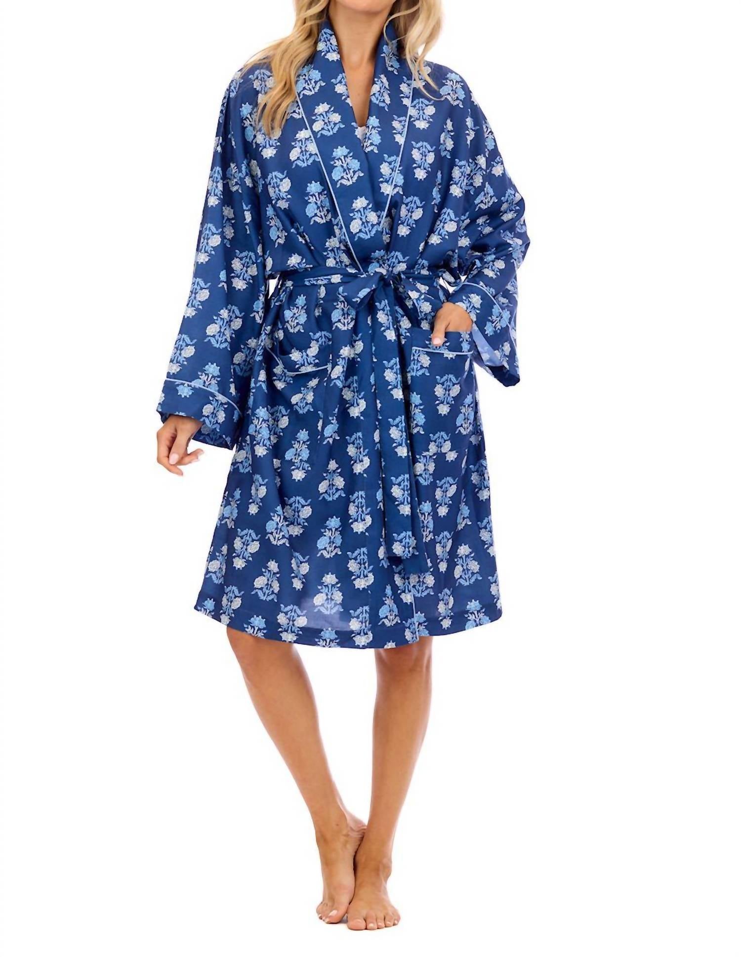 Mudpie - Floral Block Print Robe