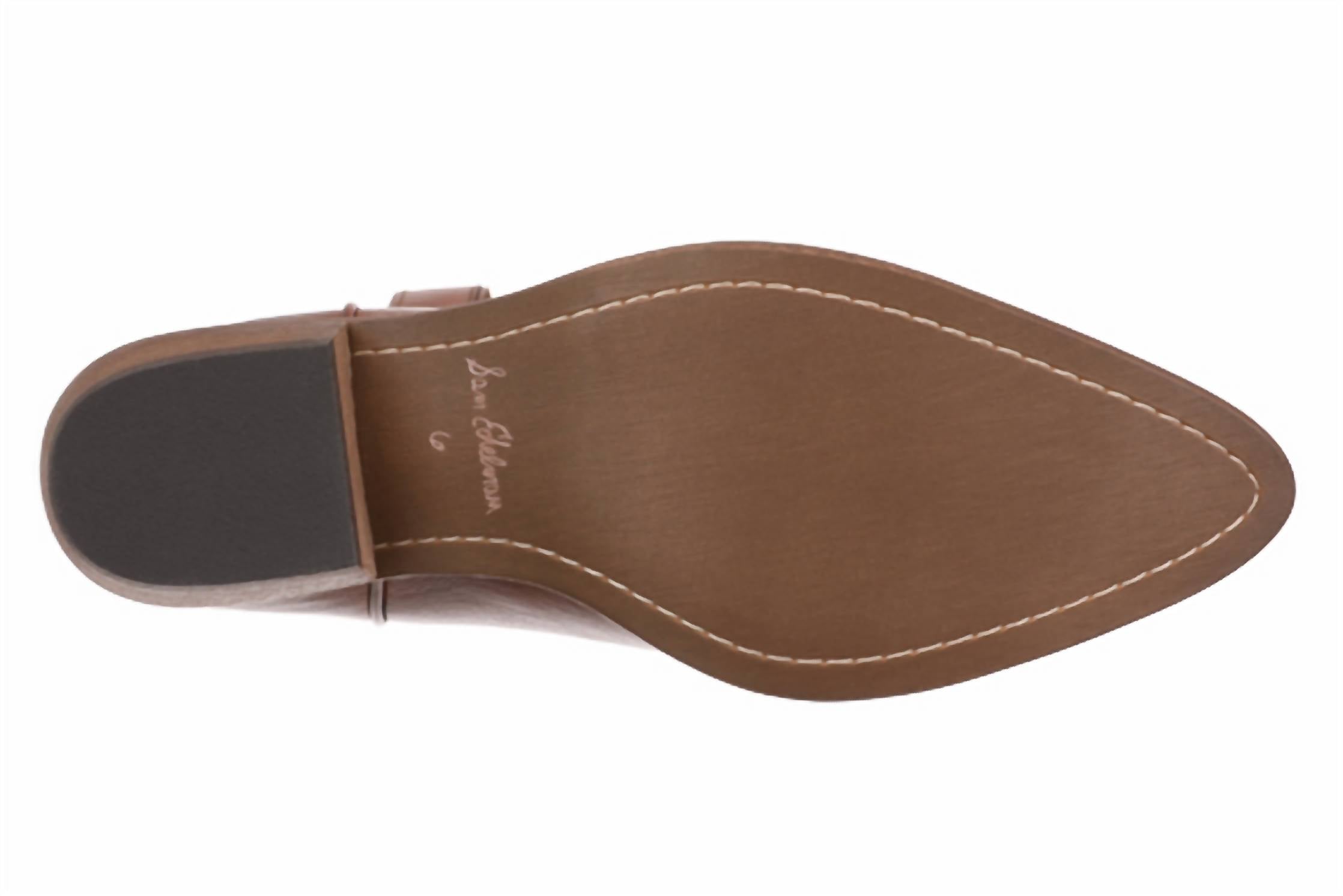Sam Edelman Women's Rylin Western Boots in brown - women's shoe - detail view