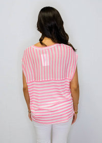 Wishlist - Striped Muscle Tank Top