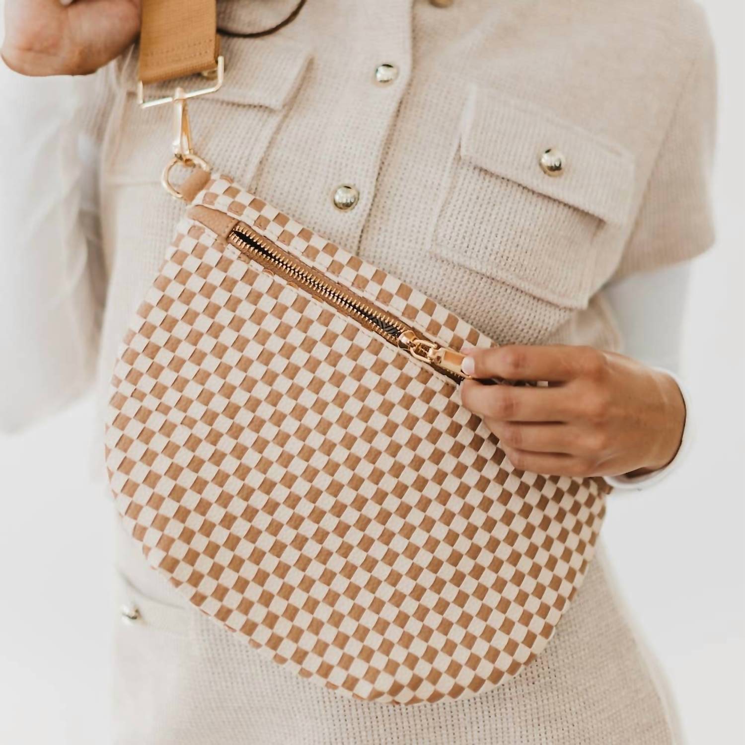 Pretty Simple - Women's Westlyn Woven Bum Bag