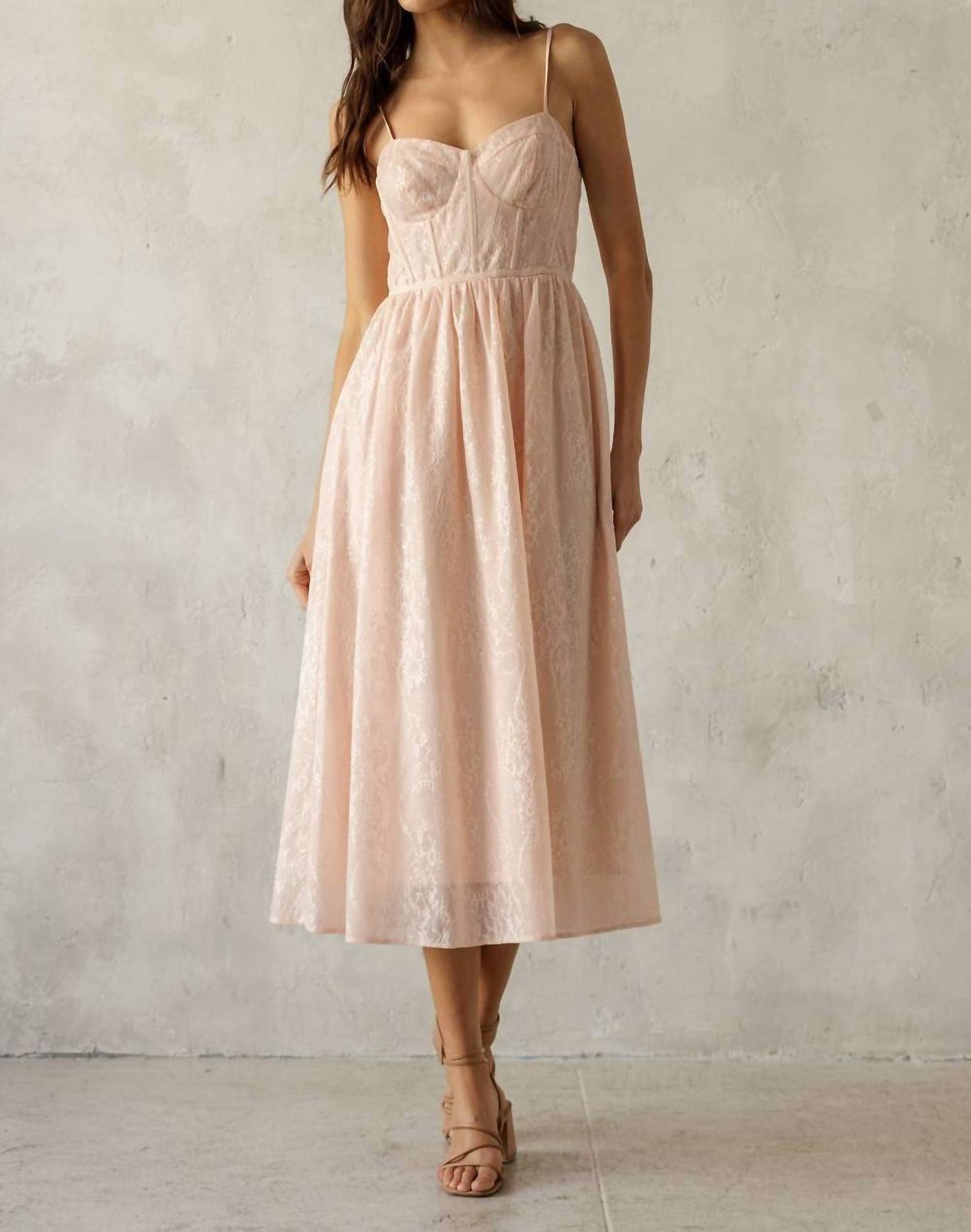 Storia - Lace Midi Dress