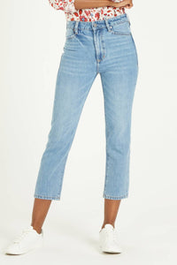 Dear John Denim - Frankie Straight Leg Hi Rise Crop Jean