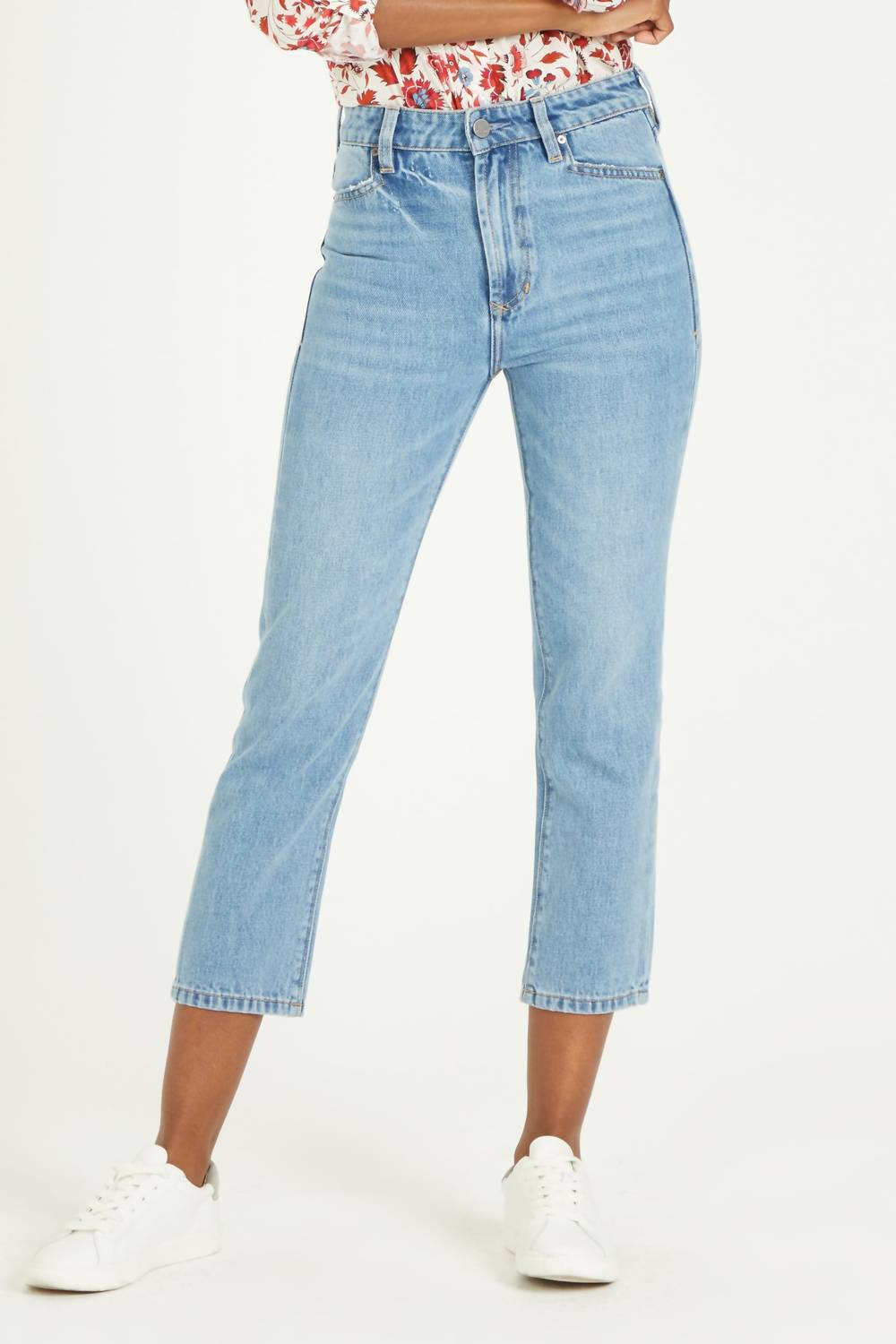 Dear John Denim - Frankie Straight Leg Hi Rise Crop Jean