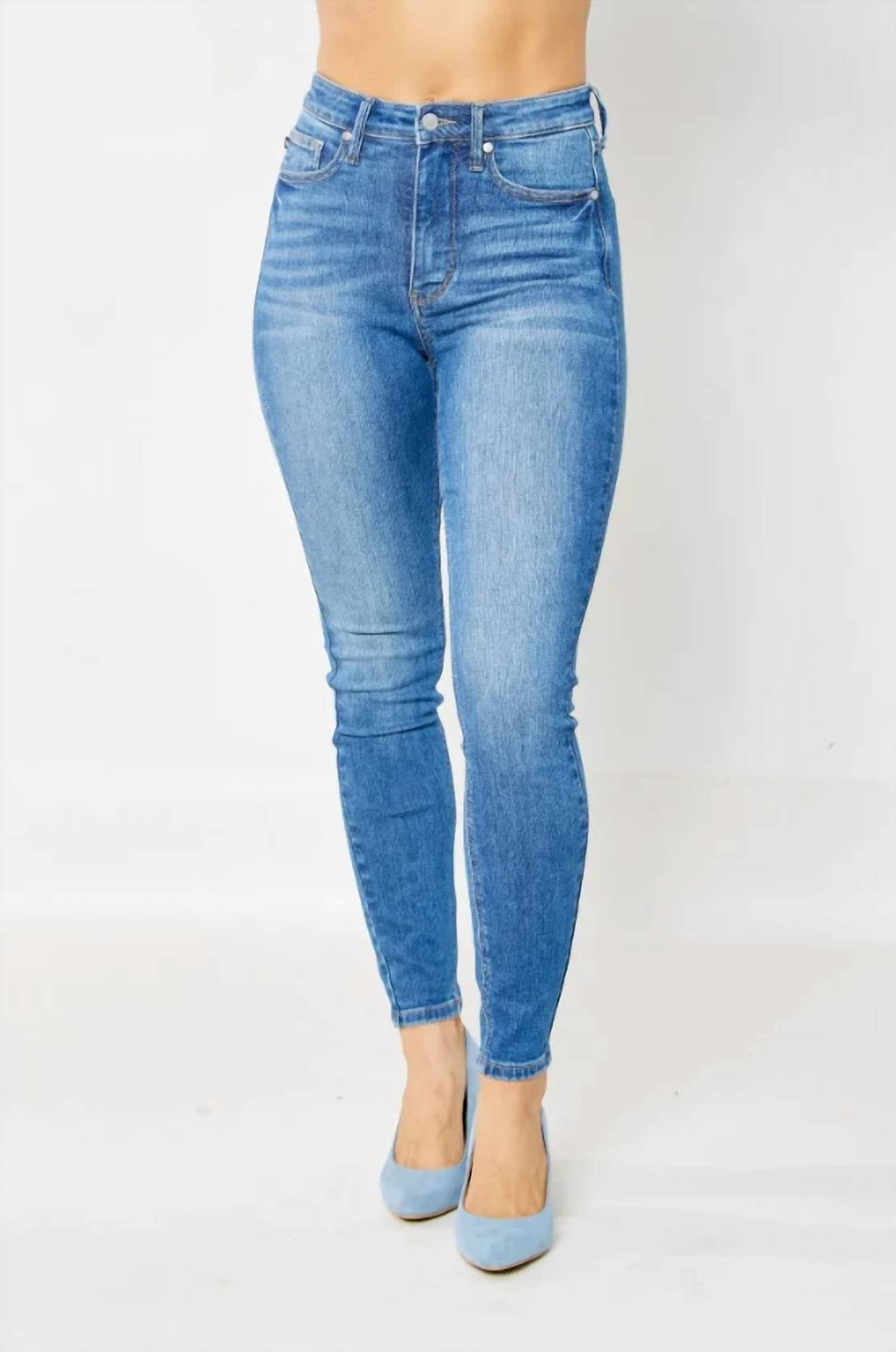 Judy Blue - Women's Greeley Tummy Control Skinny Denim Jeans
