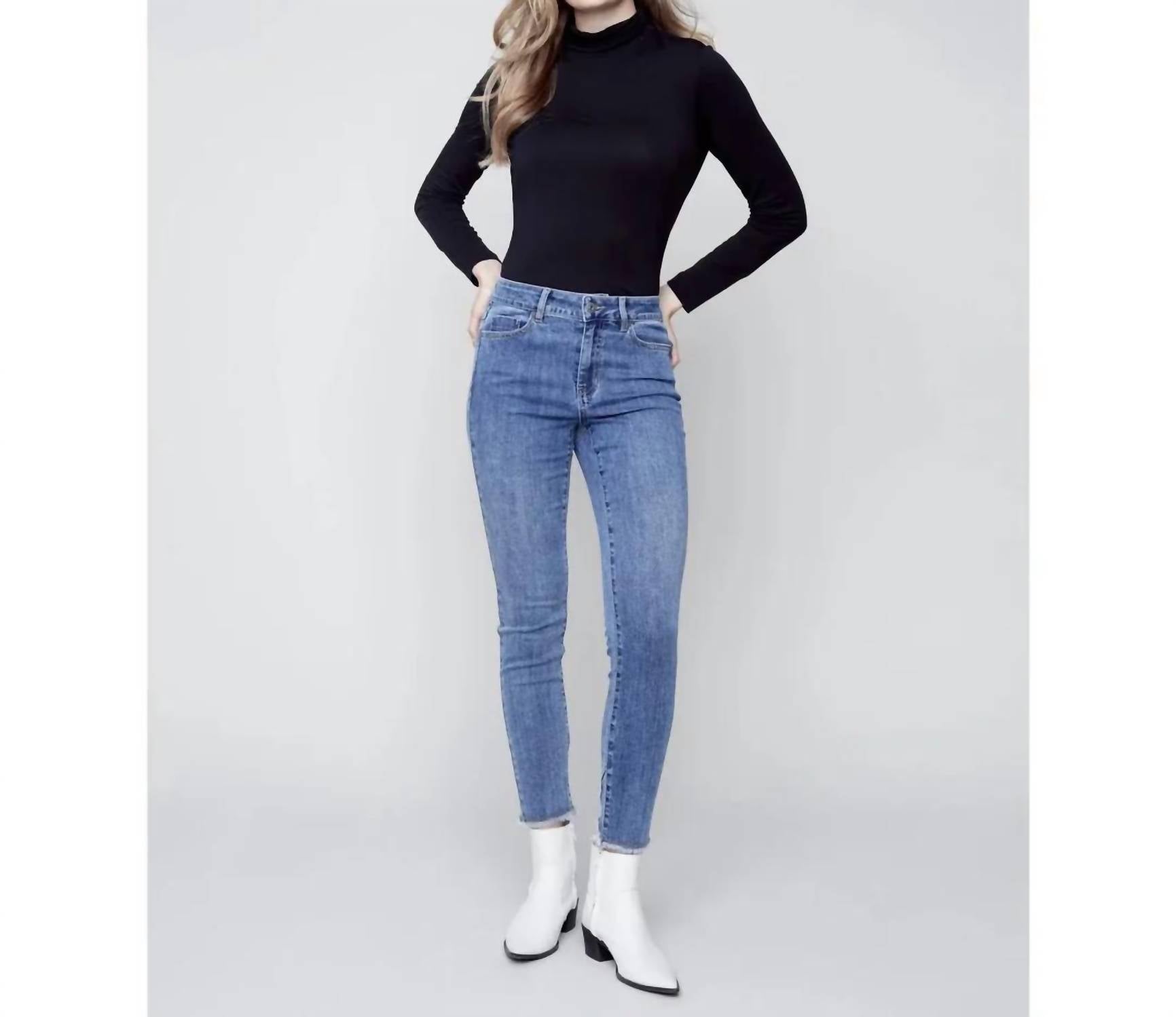 Charlie B - Tulip Back Hem Jeans