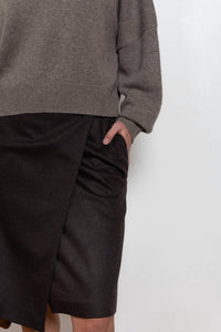 Loulou De Saison - Jil Knee Length Skirt